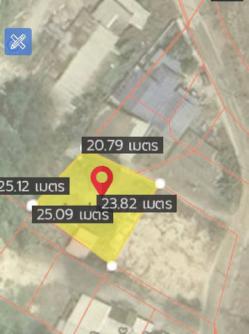 ขายที่ดินเปล่าถมแล้วพานทองชลบุรี เนื้อที่ 1 งาน 21 ตร.ว. ที่ดินเปล่าถมแล้ว พื้นที่สีเหลือง 