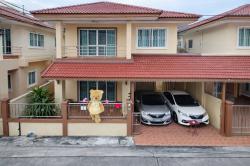 บ้านเดี่ยว 2 ชั้นให้เช่า 3นอน เพอร์เฟค ตลาดบางแก้ว 900 ม. เมกาบางนา 3 กม. 2 น้ำ 36ตร.ว. 150ตร.ม. 2คันBTS ศรีนครินทร์ 