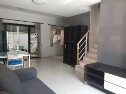 townhouse - พท. 18 ตร.วา 0 NGAN 0 Rai 3Bedroom ไม่ไกลจาก - ศูนย์ราชการแจ้งวัฒนะ - รร. หอวัง นนทบุรี - โรบินสัน ศรีสมาน -ทางด่วน และสนามฟุตบอลเมืองทองยูไนเตด ราคา งามๆ ขายบ้านพร้อมผู้เช่า เดือนละ 12000