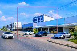 ให้เช่าศูนย์ซ่อมรถพร้อมกิจการ  พร้อมอาคารพาณิชย์ 4คูหา แม็คโคร ปทุมธานี 700ม. 10นอน 4น้ำ 340 ตร.ว. 2,360 ตร.ม.