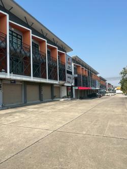 ให้เช่าอาคารพาณิชย์ โฮมออฟฟิศ 2 คูหา ใกล้แยกมาบข่า นิคมพัฒนา ระยอง 