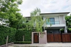 ให้เช่าบ้านเดี่ยวโครงการ The Palm พัฒนาการ ย่าน อ่อนนุช ทางพิเศษฉลองรัช Airport Rail Link หัวหมาก