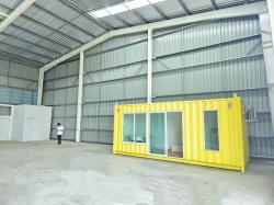 ตลาดไอยรา 2กม. แยกคลองสี่ 1กม.โกดังใหม่ ใกล้มอเตอร์เวย์ สุวรรณภูมิ 200ม คลองหลวง 300ตร.ม