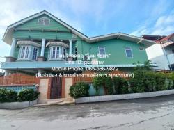 รหัส:  DSL-565 sale บ้าน ขายบ้าน พร้อมที่ดิน (หลังมุม) 46.7 ตร.ว. ใกล้ ถ.พุทธมณฑลสาย 1 ขนาด 7 น 5 น้ำ 2 จอดรถ, ราคา 5.95 ล้านบาท 0 RAI 0 Ngan 47 ตร.ว. 7BR5น้ำ ใกล้กับ ห่าง ถ.พุทธมณฑลสาย 1 เพียง 600 ม. และห่างทางพิเศษประจิมรักษา เพียง 750 ม. หรููสงบ