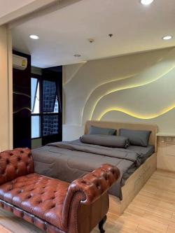 ให้เช่า ไอดีโอ คิว สยาม - ราชเทวี ขนาด 34 ตรม. ตกแต่งเฟอร์นิเจอร์ ครบครัน ใกล้  BTS ราชเทวี