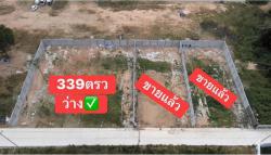 ขายที่ดินแปลงสี่เหลี่ยมถมแล้ว 339.1 ตารางวา ตำบลหนองปรือ อำเภอบางละมุง จังหวัดชลบุรี