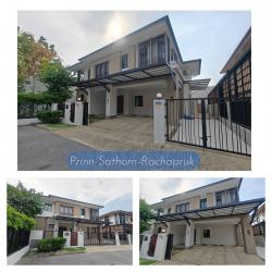 ขายบ้านเดี่ยว 2 ชั้น หมู่บ้านปริญญ์ สาทร-ราชพฤกษ์ ใกล้BTS & MRT โซนราชพฤกษ์ 