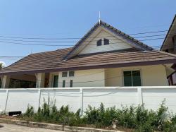 ขายบ้านเดี่ยวชั้นดียว พื้นที่ 60 ตารางวา 3 ห้องนอน 2 ห้องน้ำ 1 ห้องโถงใหญ่