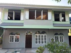 ขายบ้าน 2 หลัง พร้อมโกดัง 1 หลัง (หลังบ้านติดน้ำ) ซอยบางแวก 120 (จรัญ 13) บางแค กรุงเทพมหานคร