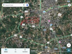 ขายที่ดินเปล่าติดถนนเลี่ยงเมืองตรังด้านใต้ฝั่งตะวันตก  ตำบลควนปริง อำเภอเมือง จังหวัดตรัง