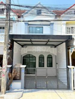 ขายทาวน์เฮ้าส์ 2 ชั้น มนชญา2 สายไหม49 รีโนเวทพร้อมอยู่ เนื้อที่16 ตรว 2นอน 2น้ำ ใกล้รถไฟฟ้าสายสีชมพูสถานีคูคต