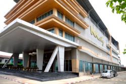 ขายอาคารสำนักงาน 5 ชั้น พร้อมที่ดินเนื้อที่ 6 ไร่ ทำเลดีติดถนน บางบัวทอง สุพรรณบุรี ถนนกาญจนาภิเษก