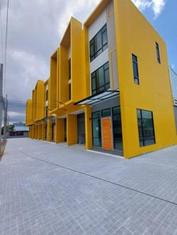 ให้เช่าสำนักงานและโกดังสร้างใหม่ 450 ตร.มย่านบางใหญ่นนทบุรีซอยกัตนาบางม่วง 