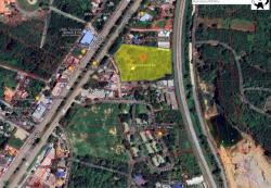 ขายที่ดินบางพระ ศรีราชา ติดถนนสุขุมวิท ขนาด 7:2:50 ไร่ ทำเลสวย เหมาะสร้างคอนโด โรงแรม 